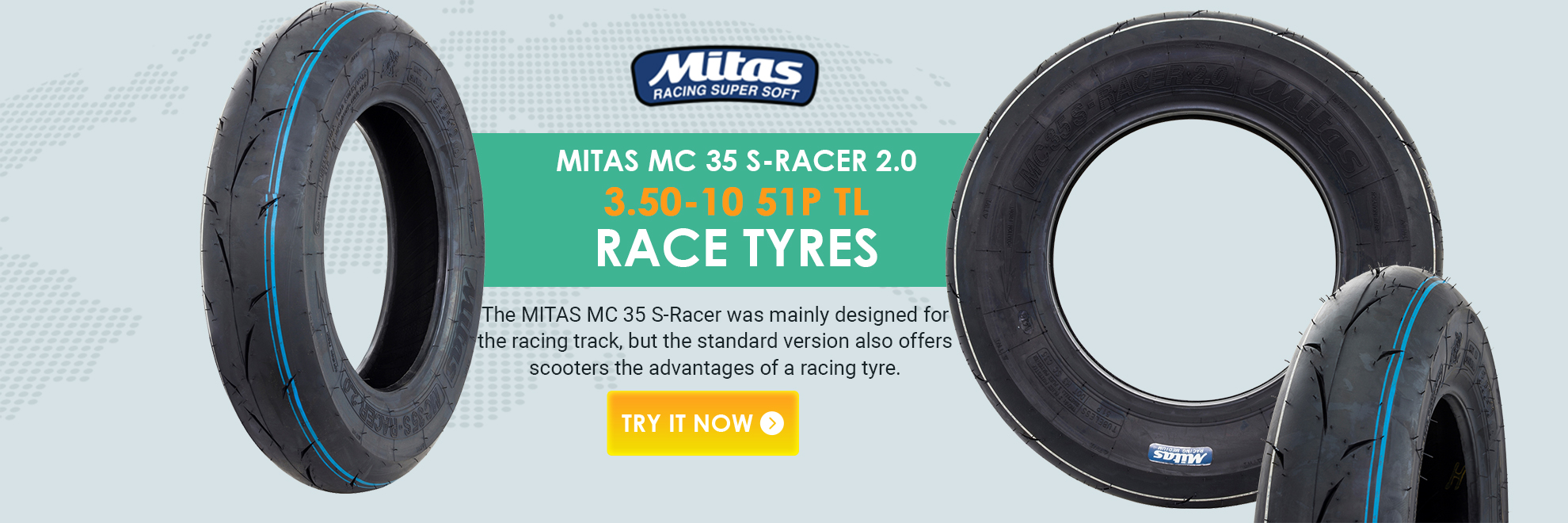 Mitas MC35 S-Racer 2.0 51P TL 3.50-10 MEDIUM