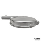 BGM Pro Superstrong Clutch Cover Silver Vespa PX,Sprint,Super (CNC Milled)