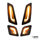 KOSO X SIP Indicator Kit Front & Rear for GTS Keyless - Smoke