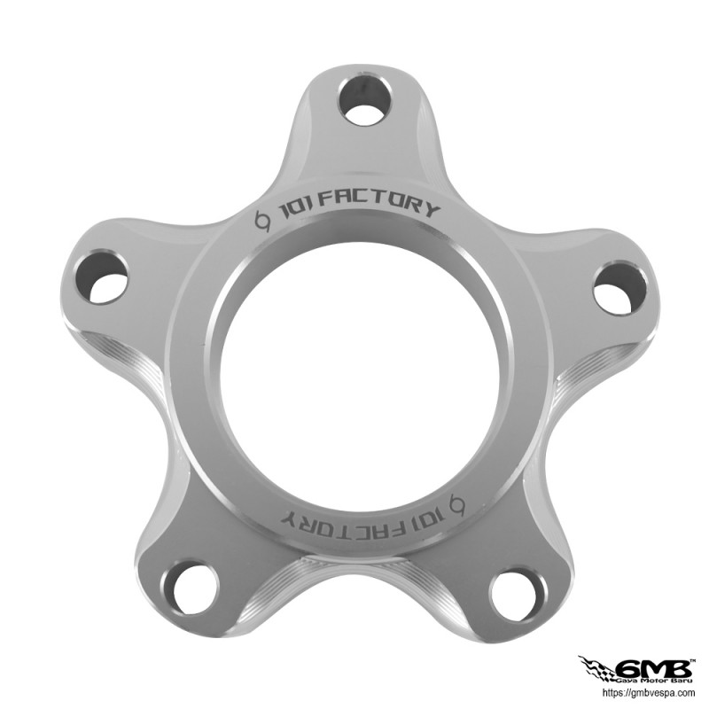 1O1 Factory Front Rim Spacer PX-2 19mm Color Silver Vespa GTS