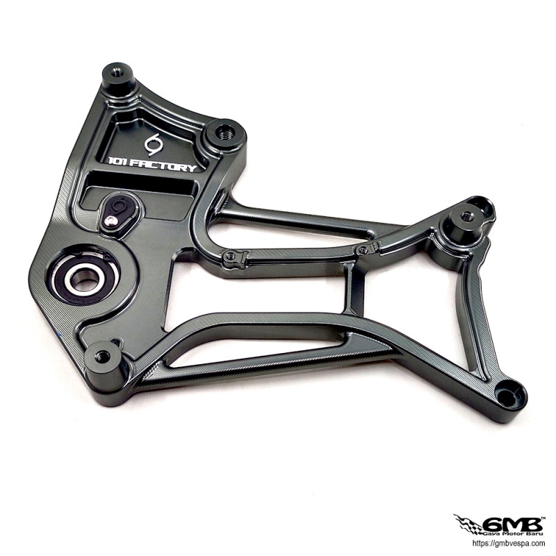 1O1 Factory Race CNC Swing Arm Vespa GTS300 - Titanium Grey