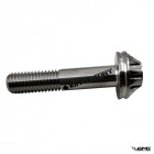 1O1 Factory Titanium Bolts For Front Wheel - Chrome