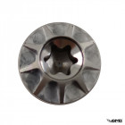 1O1 Factory Titanium Bolts For Front Wheel - Chrome