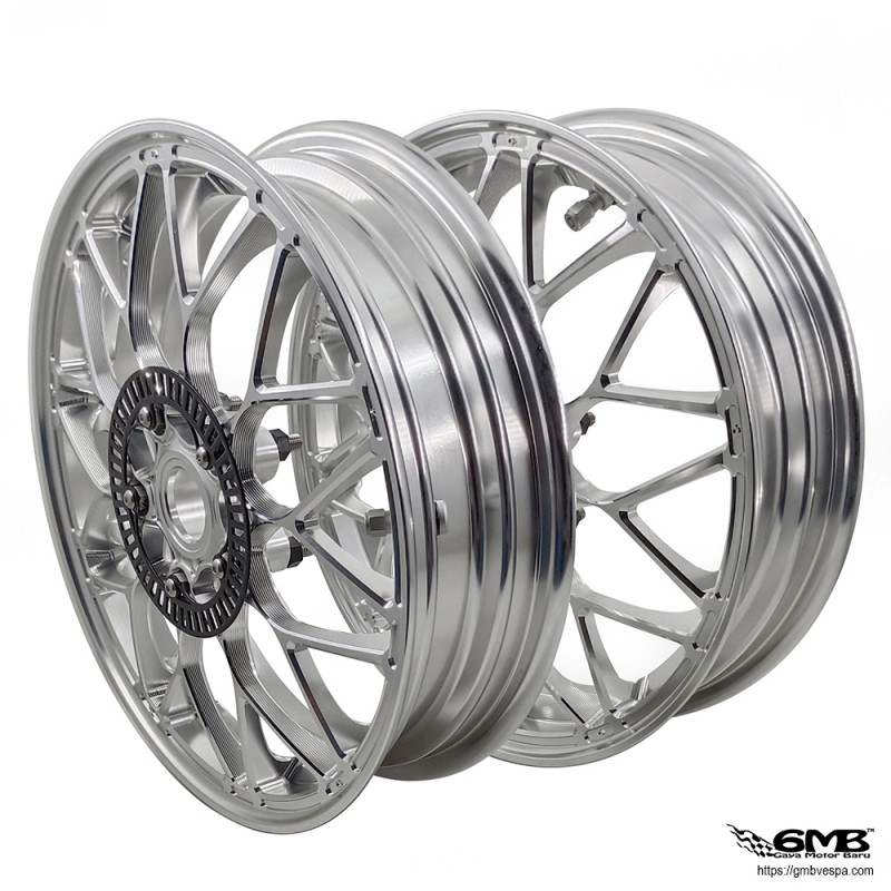 1O1 Factory Wheel Set X.I.N. Series 12" - Silver