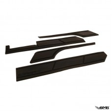 UTAH Side Panel Trim Black for Vespa PX