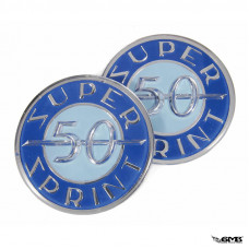 Emblem "SUPER SPRINT 50" for Vespa SS50 ...