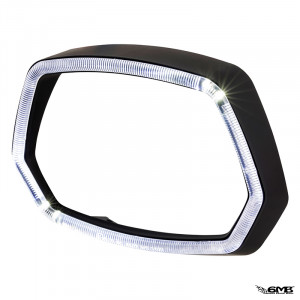 A-Plus Headlamp Rim for Vespa Sprint Matt Black
