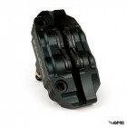BGM Pro Black Front Brake Caliper 4P Radial Fixing for Vespa PX