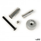 BGM Bar End All Vespa Modern Silver Colour