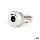 BGM Bar End All Vespa Modern Silver Colour