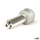 BGM Bar End All Vespa Modern Silver Colour