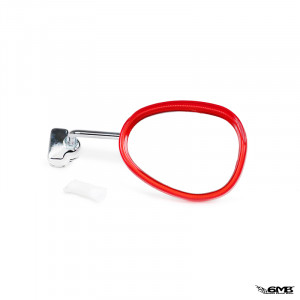 BUMM Mirror clip on universal right hand side Red
