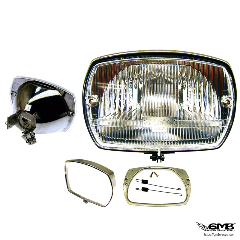 SIEM Original Headlamp Full Complate Set Vespa PTS