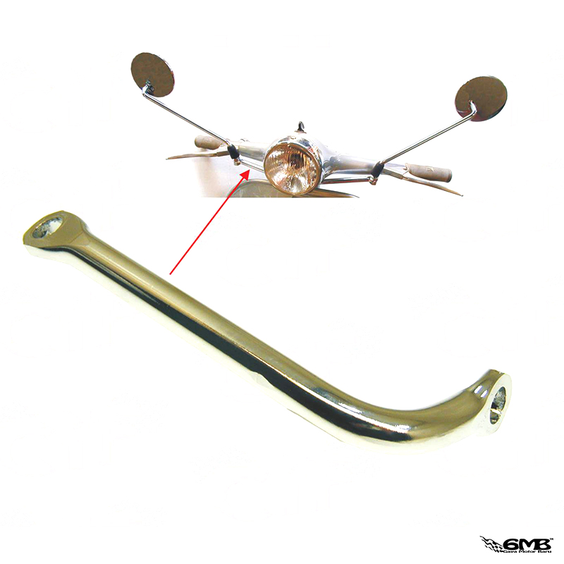 CIF Bracket Right Mirror Single Piece Without Welding Chrome