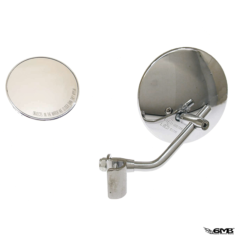 FAR Universal Mirror Right/Left Ø 115mm Chrome