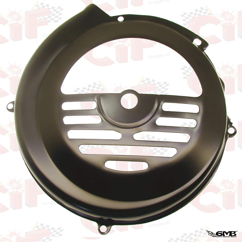 CIF Fan Cover Black Iron for Vespa 50 - 90 - 125 Primavera, PTS