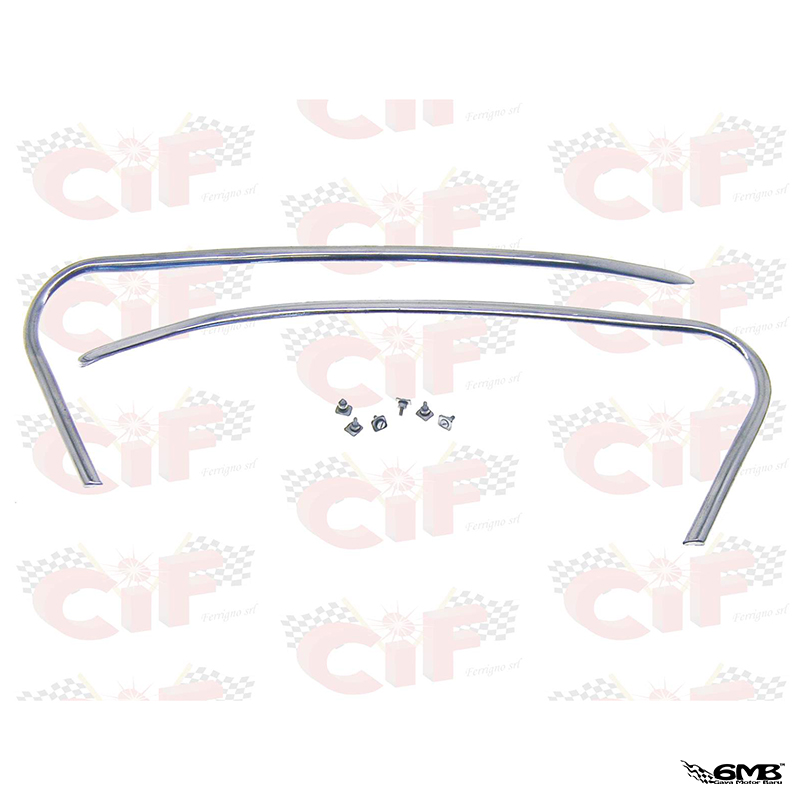 CIF Rear Hoods Alluminium Trim Set Vespa VNB & VBB