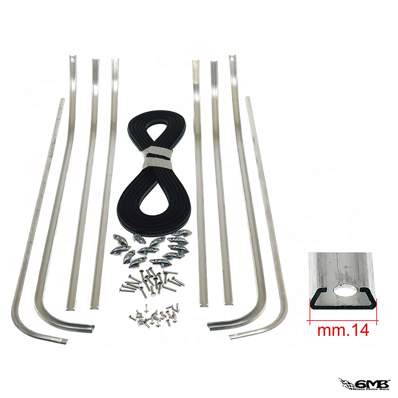 CIF Floor rail kit Vespa VNB 3 - 4, VBB2 (Made In Italy)