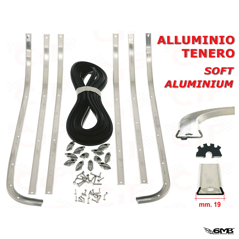 CIF Floor rail kit Vespa GL 150 VLA (Made In Italy)