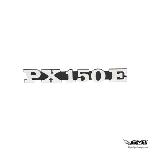 CIF Badge "P150E" for Vespa PX