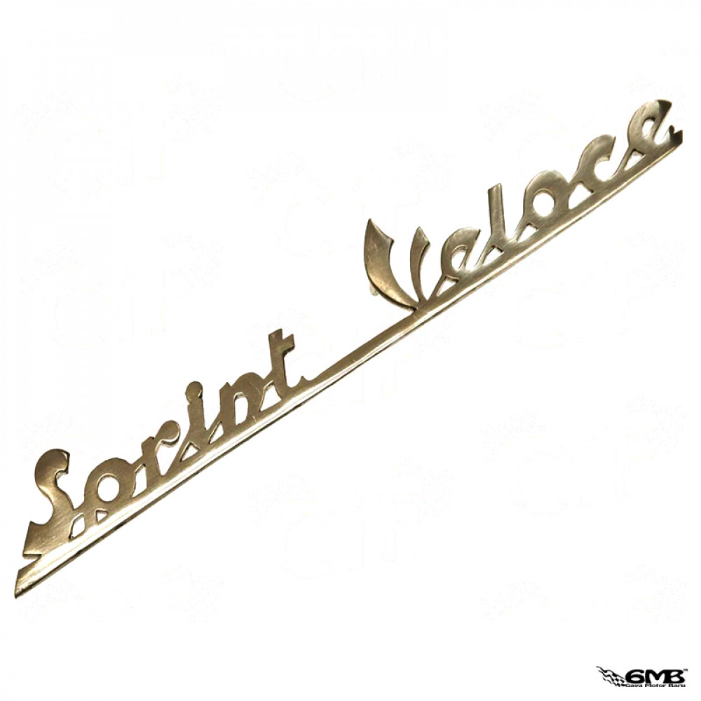 CIF Badge Sprint Veloce Rear For Vespa Sprint
