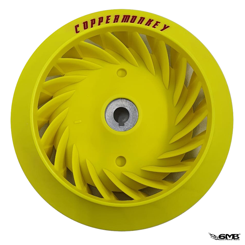 Copper Monkey Fan Wheel Yellow Vespa Sprint & Primavera 3v or I-get