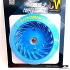 Copper Monkey Fan Wheel Blue Vespa Sprint & Primavera 3v or I-get