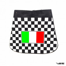 Cuppini Mudflap Checkered Italian Flag