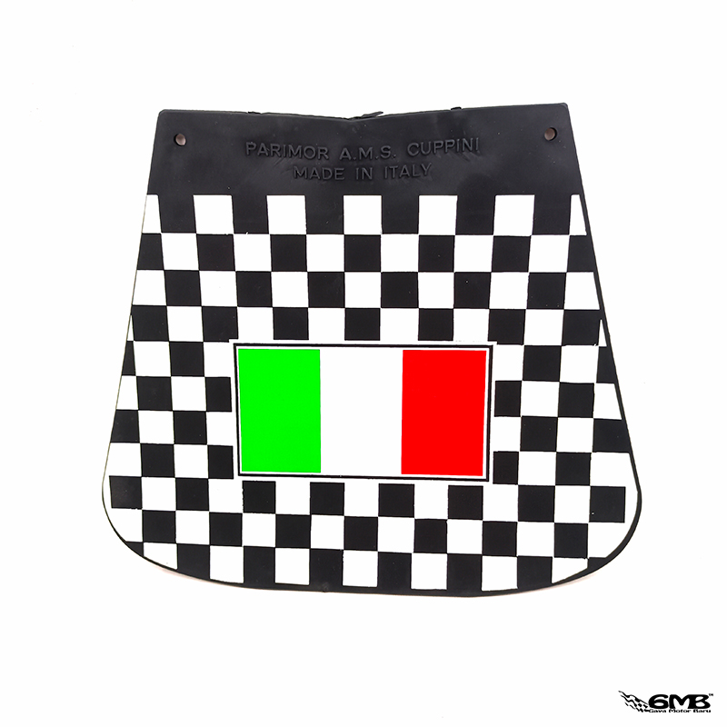 Cuppini Mudflap Checkered Italian Flag