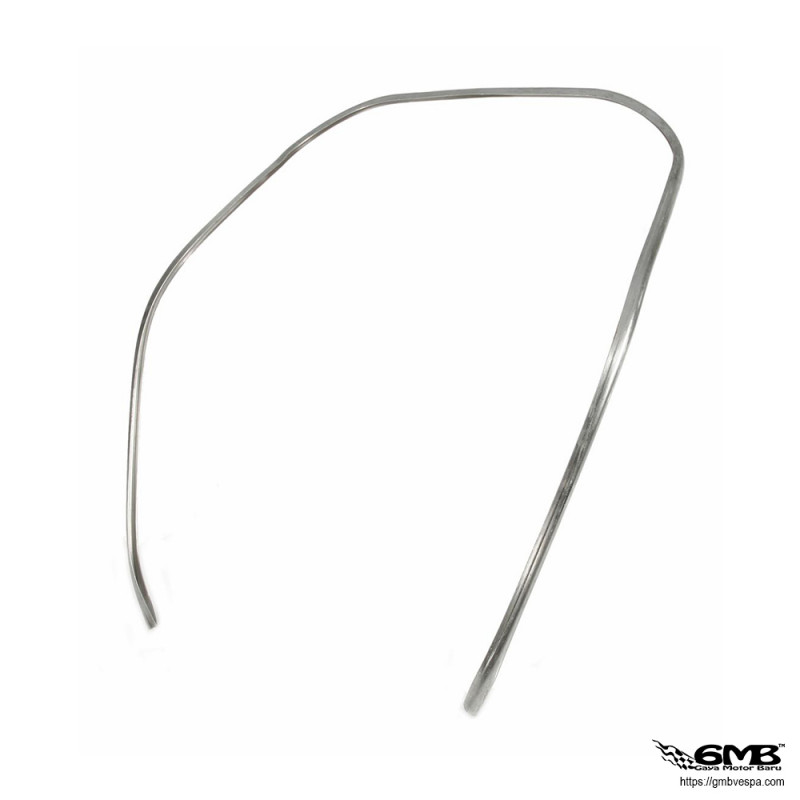 FA Italia Legshield Beading Vespa GL Aluminium Silver (Lis Sayap)