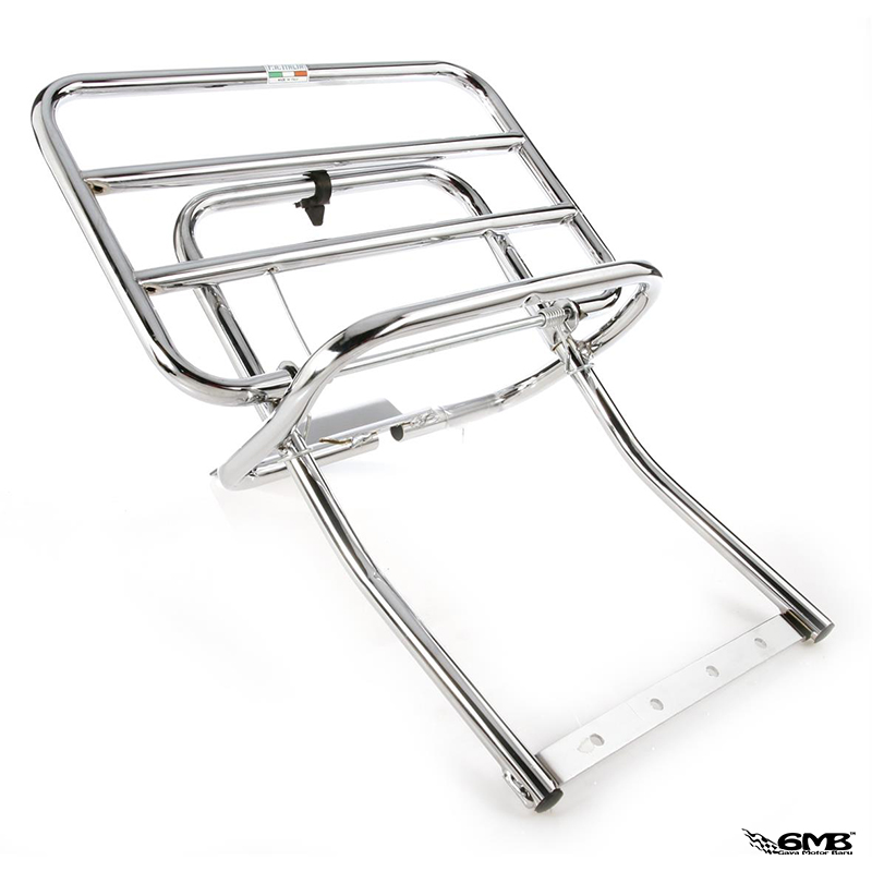 FA Italia Rear Rack for Vespa Rally/Sprint Chrome