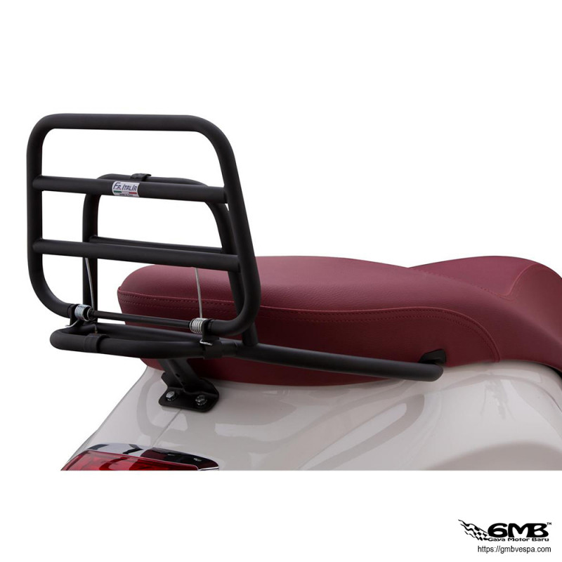 FA Italia Luggage Carrier Rear for Vespa Primavera/​Sprint Matt Black