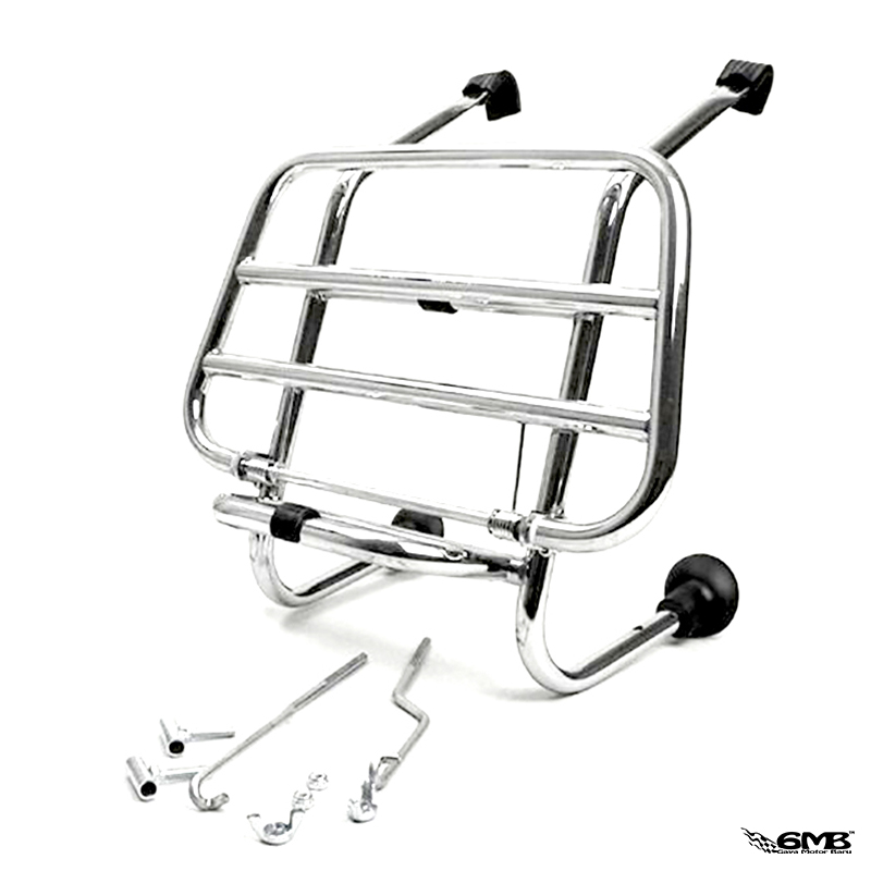 FA Italia Front Carrier for Universal Classic Vespa - Chrome
