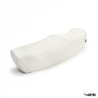 Giuliari Seat with Lock for Vespa PX (Yankee) White Colour