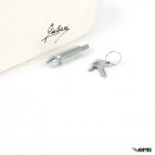 Giuliari Seat with Lock for Vespa PX (Yankee) White Colour