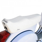 Giuliari Seat with Lock for Vespa PX (Yankee) White Colour