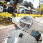 HD Corse Back Mirror Round Shape Black