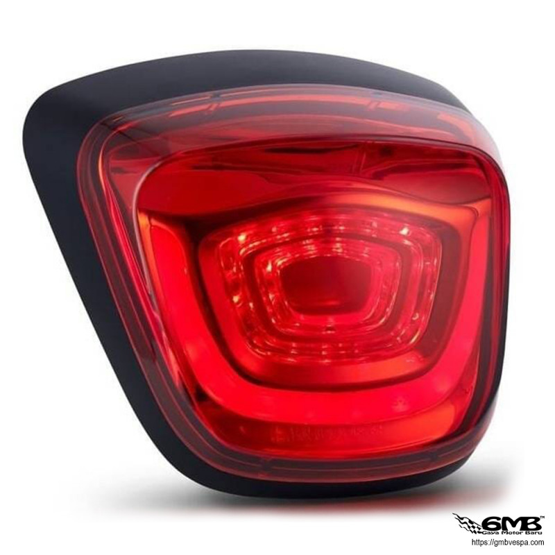 HD Corse Stop lamp for Vespa Sprint - Red Lens Matte Frame HD Corse Stop lamp for Vespa Sprint - Red Lens Matte Frame