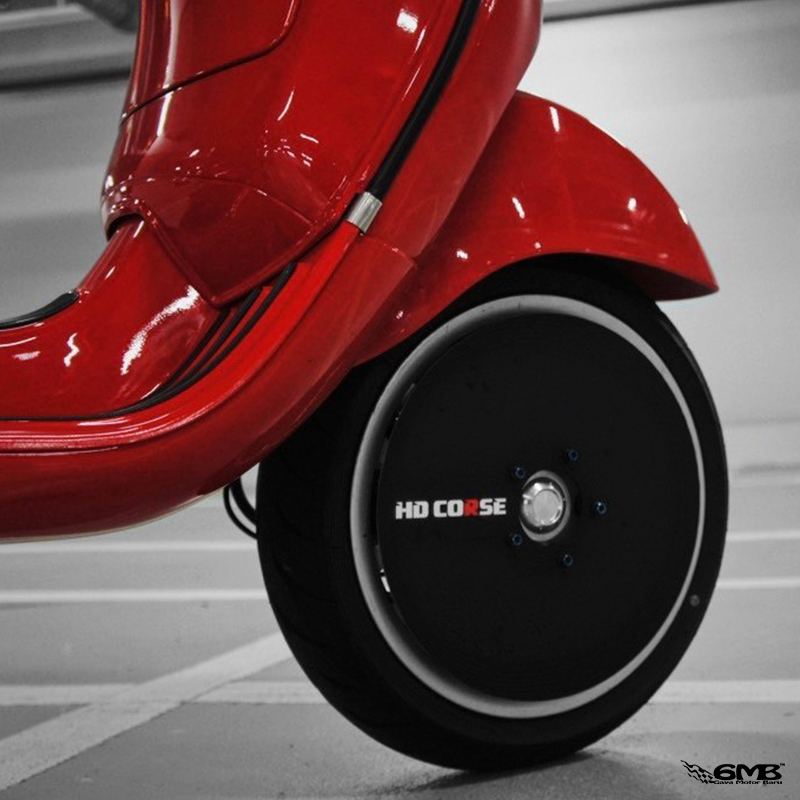 HD Corse Black Wheel Dop Cover 12inch