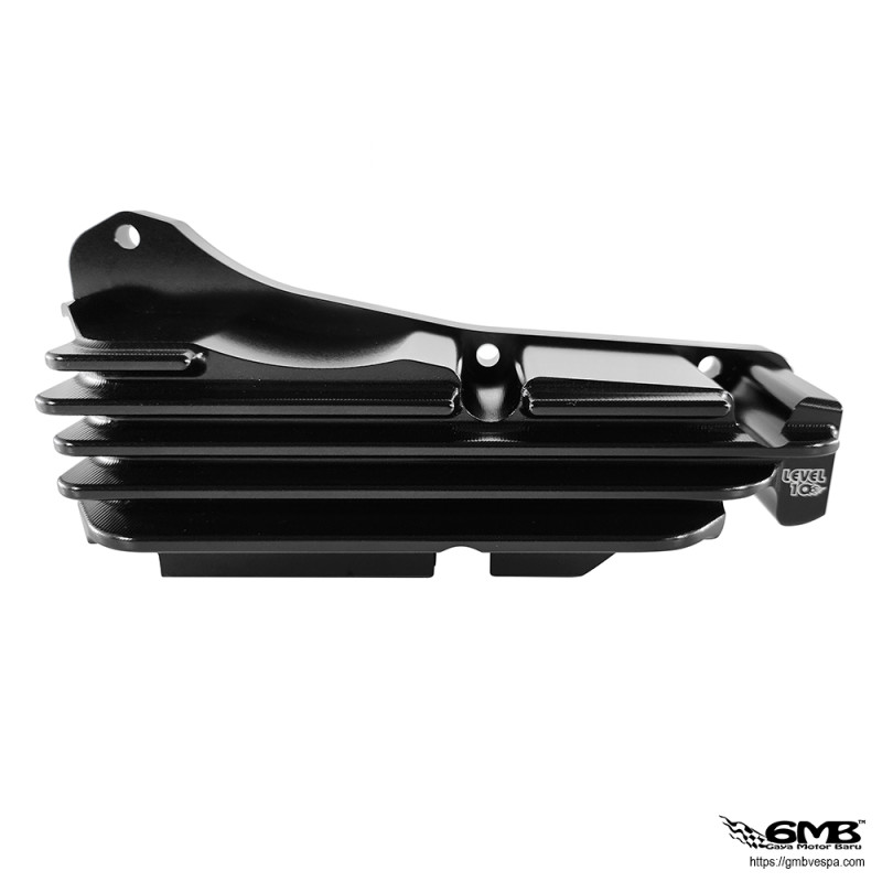 LEVEL10 Oil Pan Cover for Vespa Sprint/Primavera Black