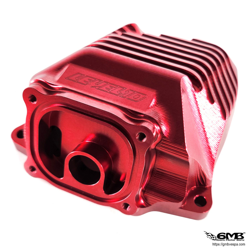 LEVEL10 CNC Cylinder Head Cover for Vespa Sprint/Primavera Red