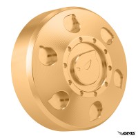 Marus Fuel Cap CNC All Modern Vespa Gold