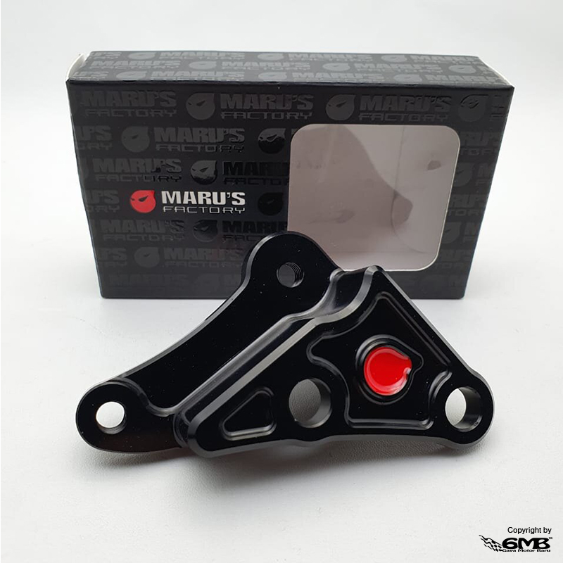 Marus Front Brembo Adaptor Black for 4piston Sprint with 220mm rotor