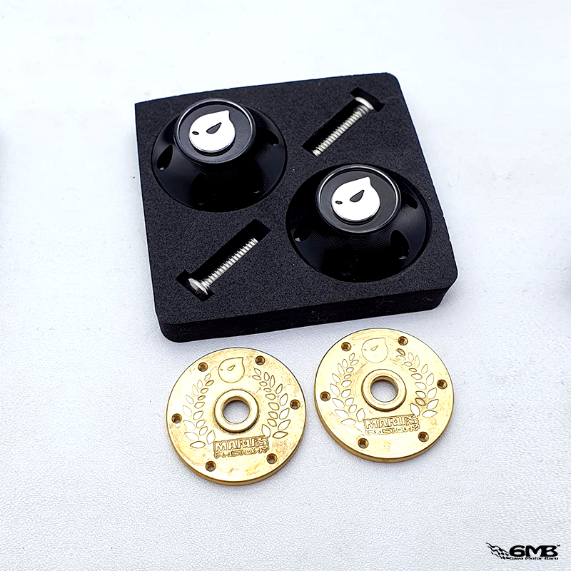 Marus Black Limited Bar End Modern Vespa