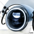 Moto Nostra Headlight Black Reflector for Vespa GTS