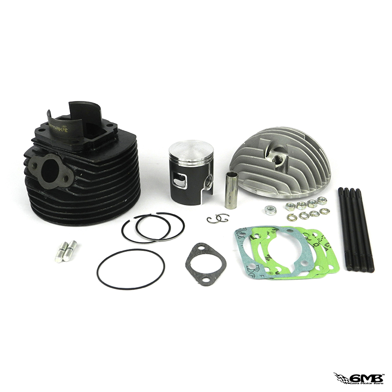 parmaKit Cylinder Unit. Cast Iron Vespa PTS D.57 -130cc