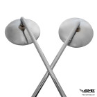 Piaggio Mirror Standard for mounting at handlebar upper part set Piaggio Mirror Standard for mounting at handlebar upper part set