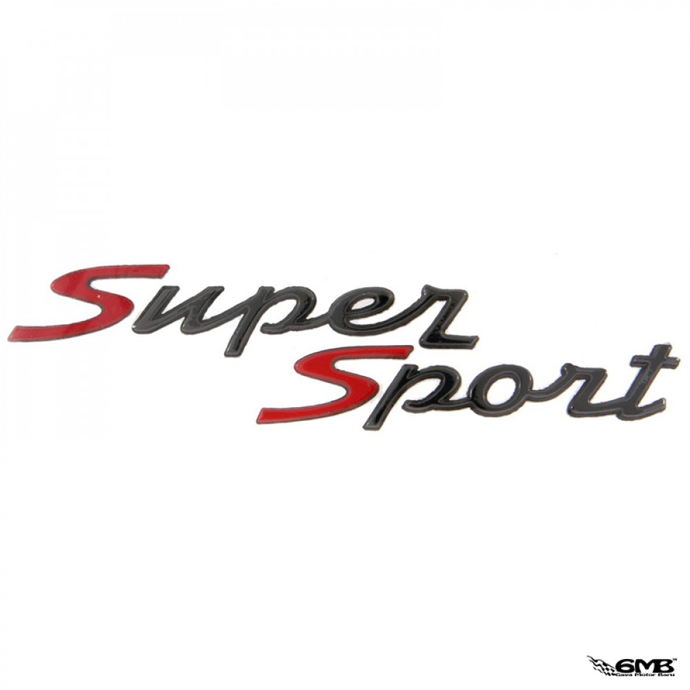 Piaggio Badge "Super Sport" for Vespa GT...