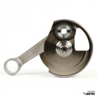 Polini Crankshaft Cone 20mm stroke 51mm pin 15mm Vespa Small Frame