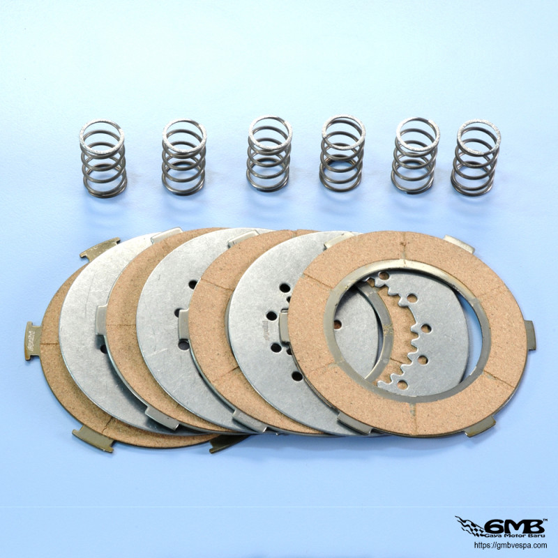 Polini Clutch Friction Plates for Vespa Super & VBB